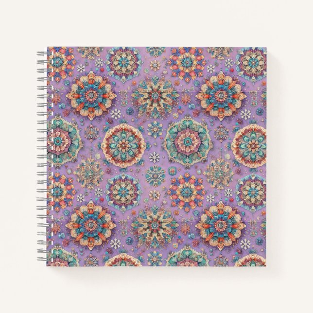 Not Your Ordinary Snowflakes IV Notebook (Front)