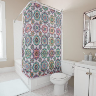 Not Your Ordinary Snowflakes Shower Curtain