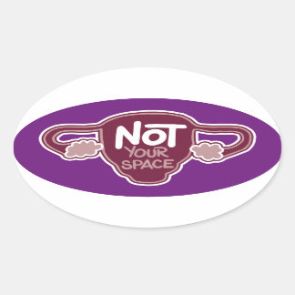 Not Your Space Sticker