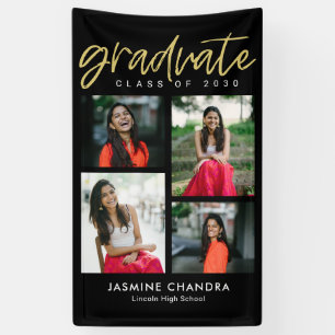 Notably Cool EDITABLE COLOR Graduation Banner