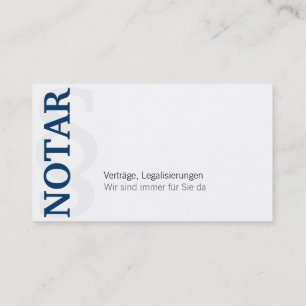 notary business card