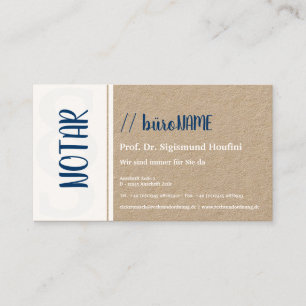 Notary Business Card