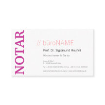 notary business card