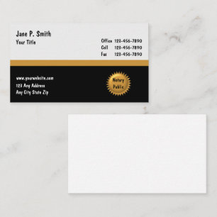 Notary Business Cards_2 Card