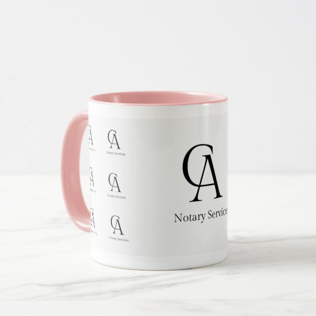 Notary Business / Notary Signing Agent Office Mug (Front Left)
