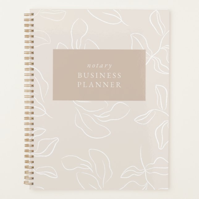 Notary Business Planner (Front)