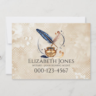 Notary Digital Business Card