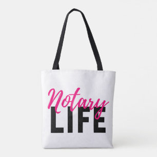 Notary Life Tote bag