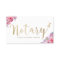 Notary - Loan Signing Agent Elegant Floral