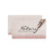 Notary Loan Signing Agent Modern Rose Gold Glitter