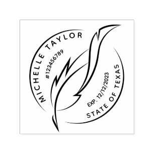 Notary Loan Signing Agent Professional Modern Rubb Self-inking Stamp