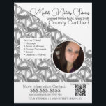 Notary Mobile Services Photo QR FLYER C<br><div class="desc">Modern Flyers for Notary Public Services</div>