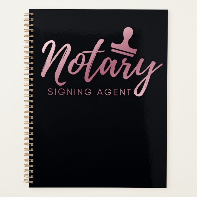 Notary Pink | Planner (Front)