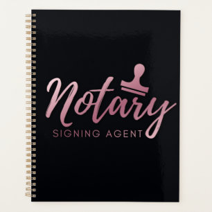Notary Pink Planner
