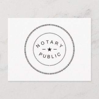 NOTARY PUBLIC ACCESSORIES POSTCARD