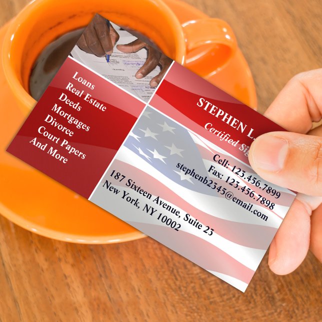 Notary Public Business Card (Creator Uploaded)
