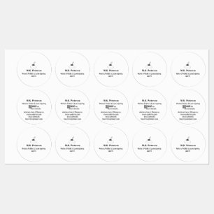 notary public loan signing agent add name address 