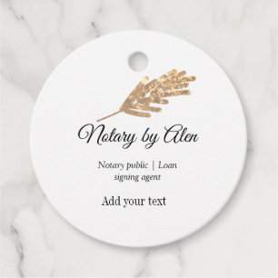 Notary public Loan signing agent add name address Favour Tags