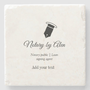 Notary public Loan signing agent add name address Stone Coaster