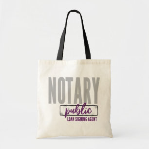 Notary Public Loan Signing Agent Customisable Tote Bag