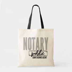 Notary Public Loan Signing Agent Customized Tote Bag