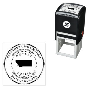 Notary Public Montana Self-inking Stamp
