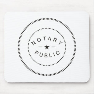 Notary Public Mouse Pad