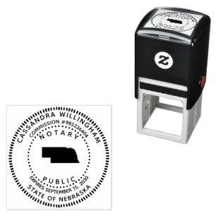 Notary Public Nebraska Self-inking Stamp