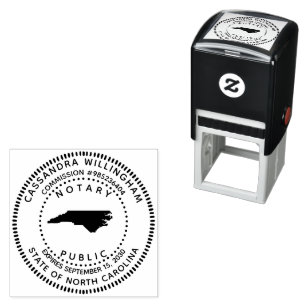Notary Public North Carolina Self-inking Stamp