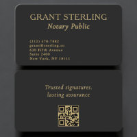 Notary Public QR Code Professional