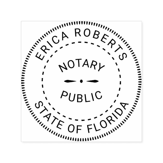 Notary Public Self inking Stamp Zazzle