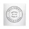 Notary Public Stamp Plain Minimalist
