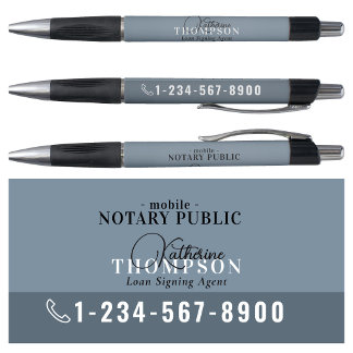 Notary Signing Agent Modern Blue Phone Number