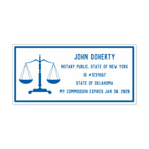 Notary Stamp Easy to Read Right For You   Comm. #