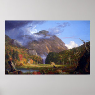 Notch of the White Mountans by Thomas Cole Poster