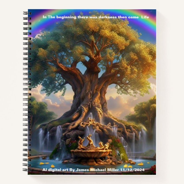 Note Book by James Michael Miller  (Front)