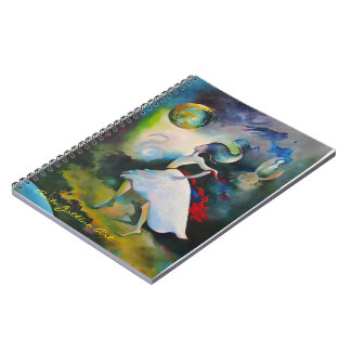 Note Book with Surreal Art Cover