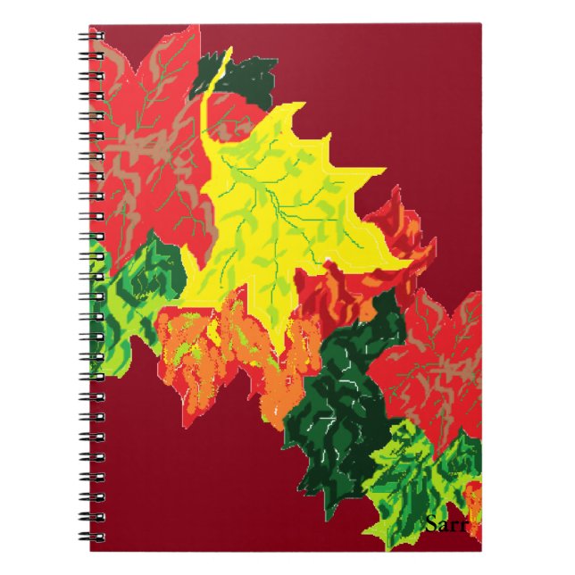 Note Books Autumn Leaves (Front)