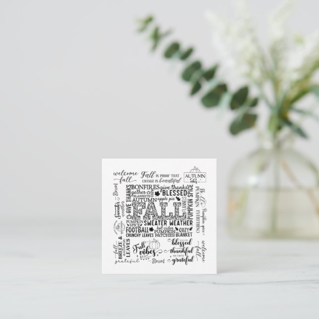 Note Card (Standing Front)