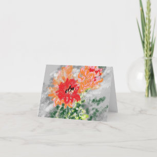 Note card : Cactus Flower
