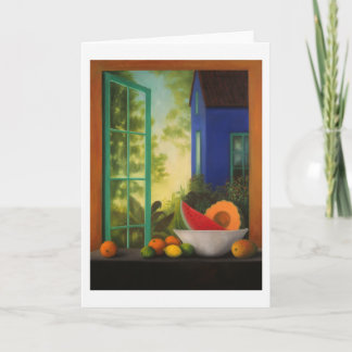 Note Card:  "Casa Azul" Card