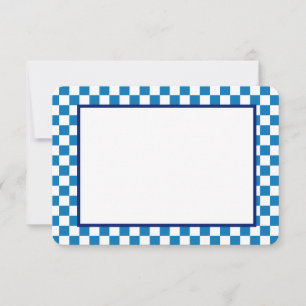 Note Card-Checkers Card