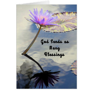 Note Card for Sister, Many Blessings