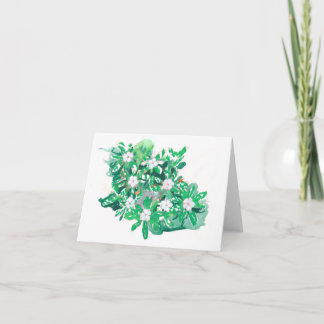 Note Card: "Periwinkle" Card