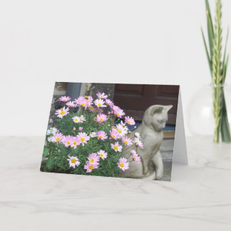 Note Card: Pink Daisies Card
