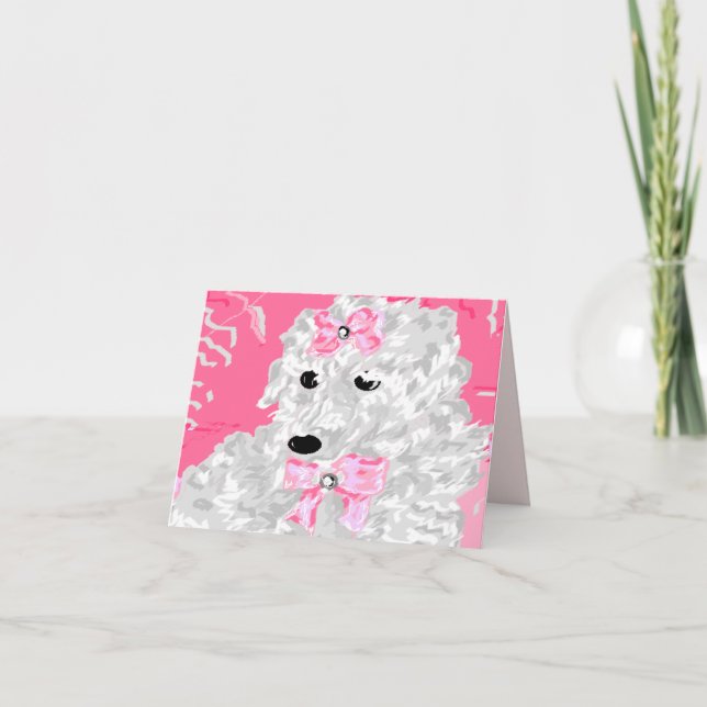 Note Card / Poodle (Front)