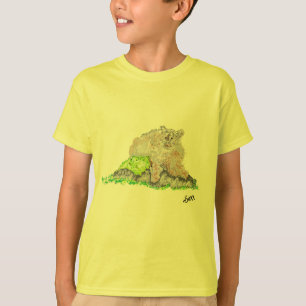 Note Card : Puma On The T-Shirt