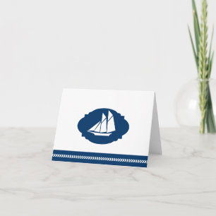 Note Card Sailboat