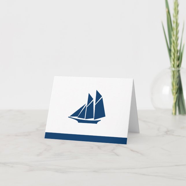 Note Card Sailboat (Front)