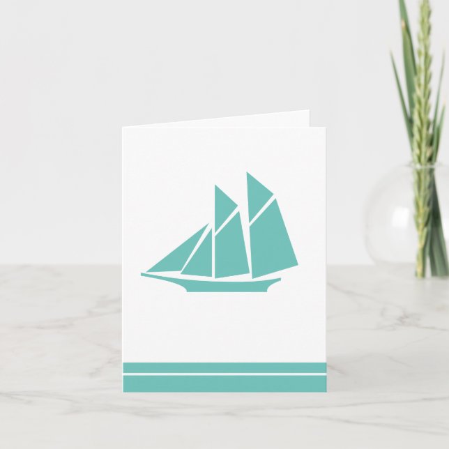 Note Card Sailboat (Front)
